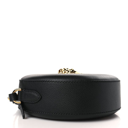 Versace Calfskin La Medusa Round Camera Bag Black 4 of 9