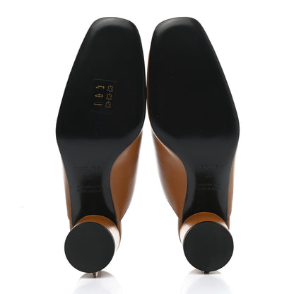 Hermes Calfskin Detail Mules 36 Beige Dore 5 of 9