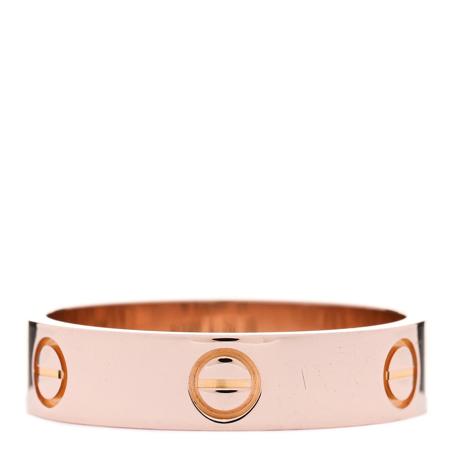 18K Pink Gold 5.5mm LOVE Ring 64 10.75