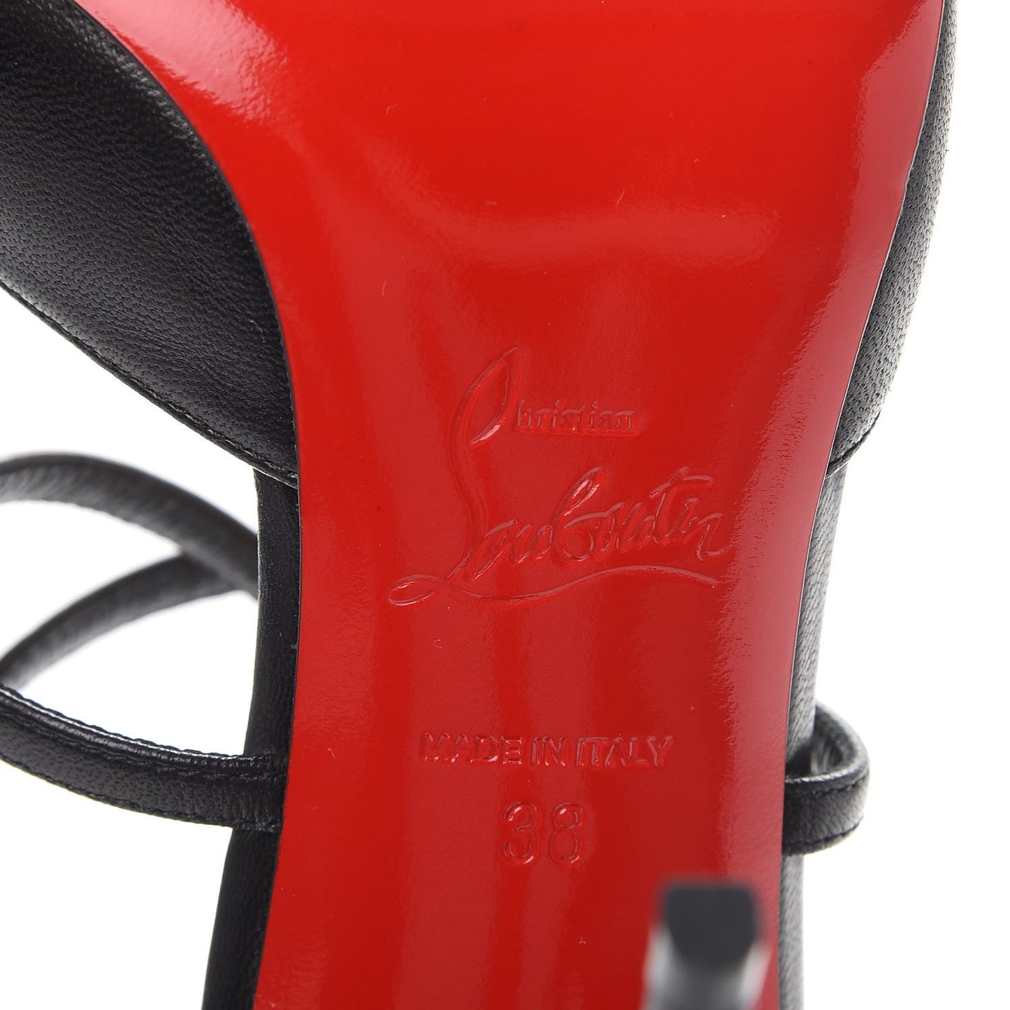 Shiny Nappa Suzanna 100 Pumps 38 Black