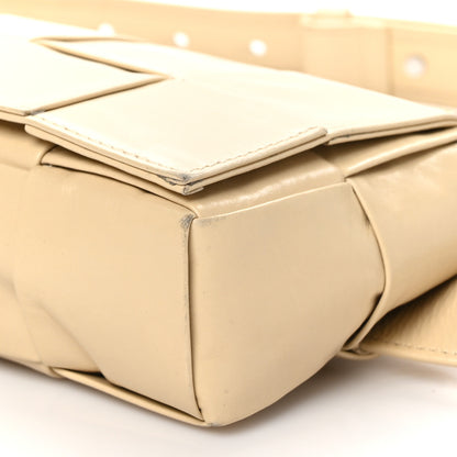 Bottega Veneta Paper Calfskin Intrecciato Cassette Belt Bag Porridge 10 of 10