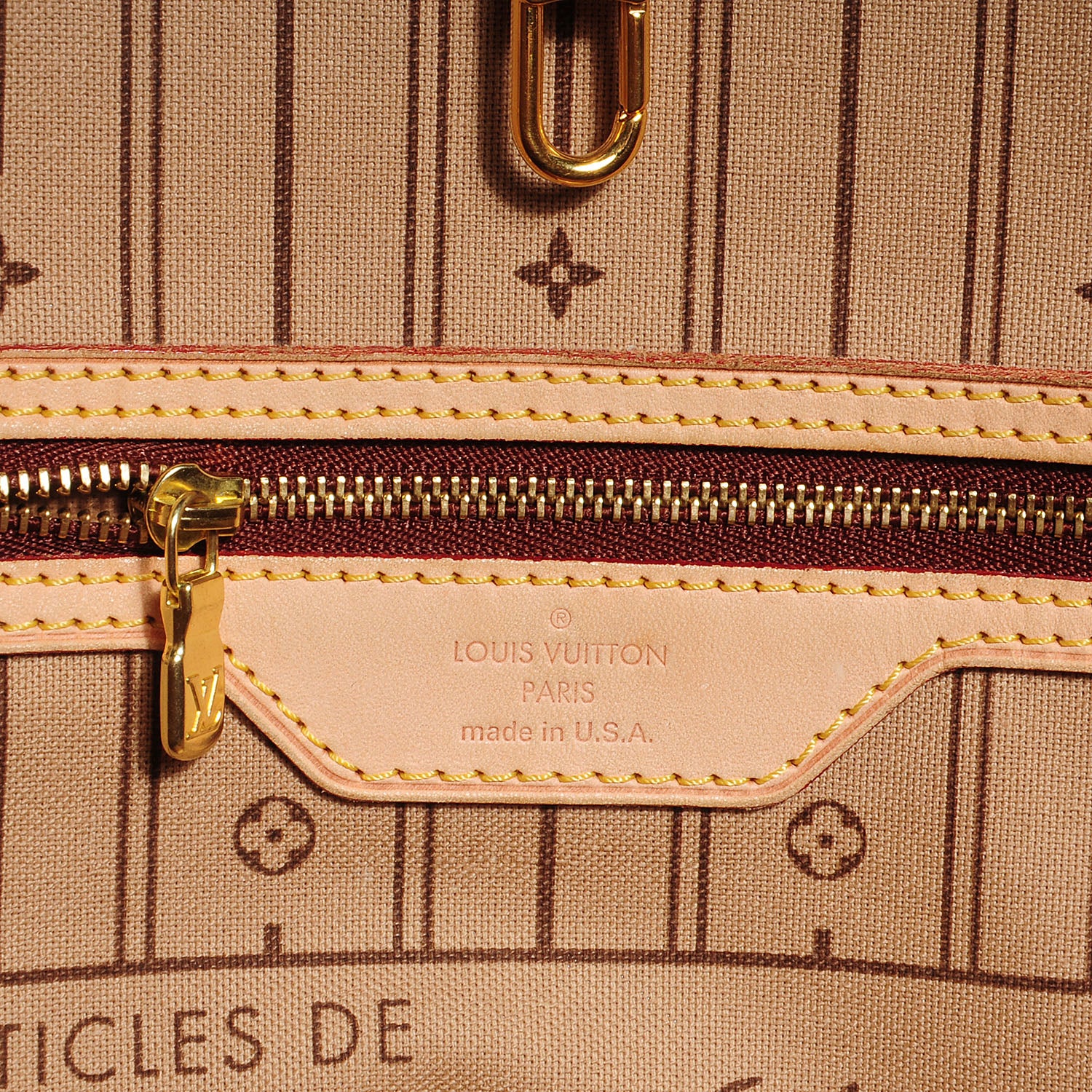 Louis Vuitton Monogram Neverfull MM 7 of 7