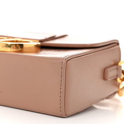 Christian Dior Smooth Calfskin Micro 30 Montaigne Flap Bag Pale Pink 10 of 11
