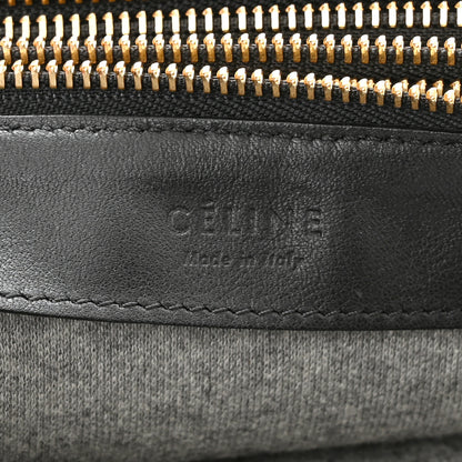 Celine Lambskin Large Trio Crossbody Bag Black 8 of 11