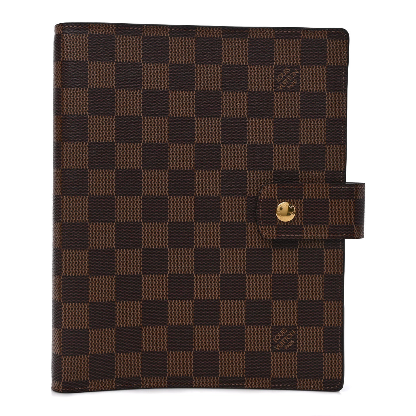 Damier Ebene Large Ring Agenda Cover