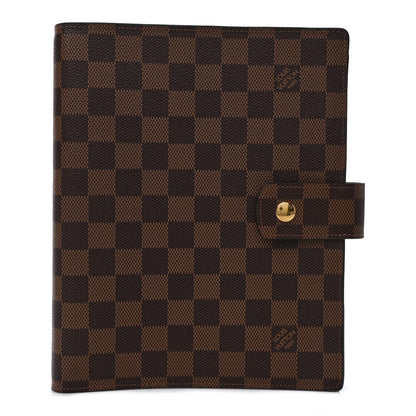Louis Vuitton Damier Ebene Large Ring Agenda Cover 1 of 6