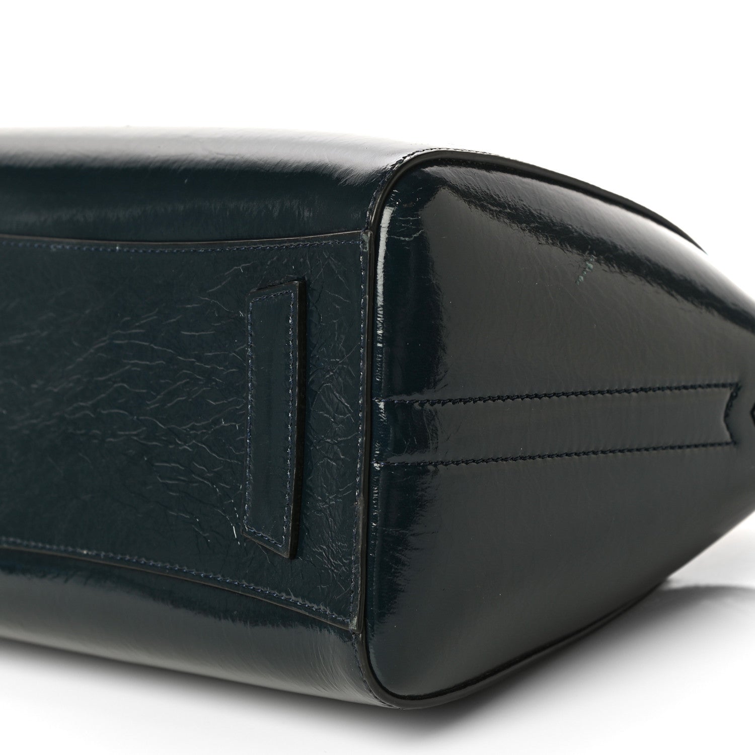 Givenchy Textured Patent Calfskin Small Antigona Storm Blue 9 of 17