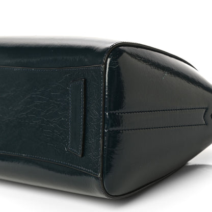 Givenchy Textured Patent Calfskin Small Antigona Storm Blue 9 of 17