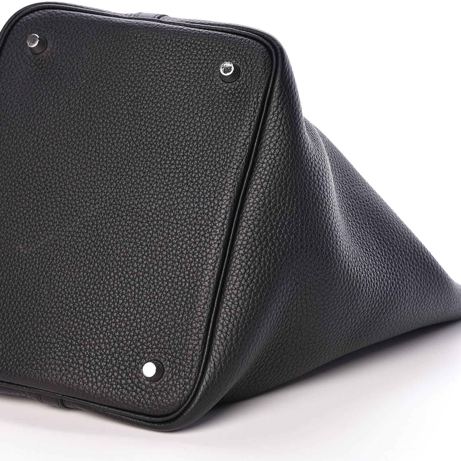 Hermes Taurillon Clemence Picotin Lock 22 MM Black 10 of 11