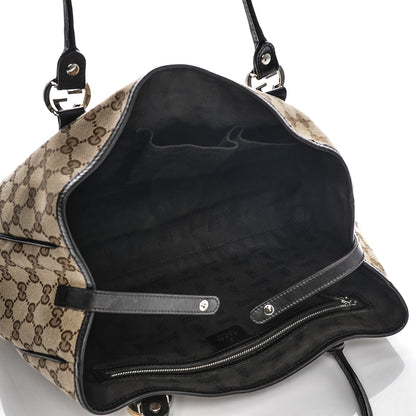 Gucci Monogram Medium Twins Tote Dark Brown 5 of 7