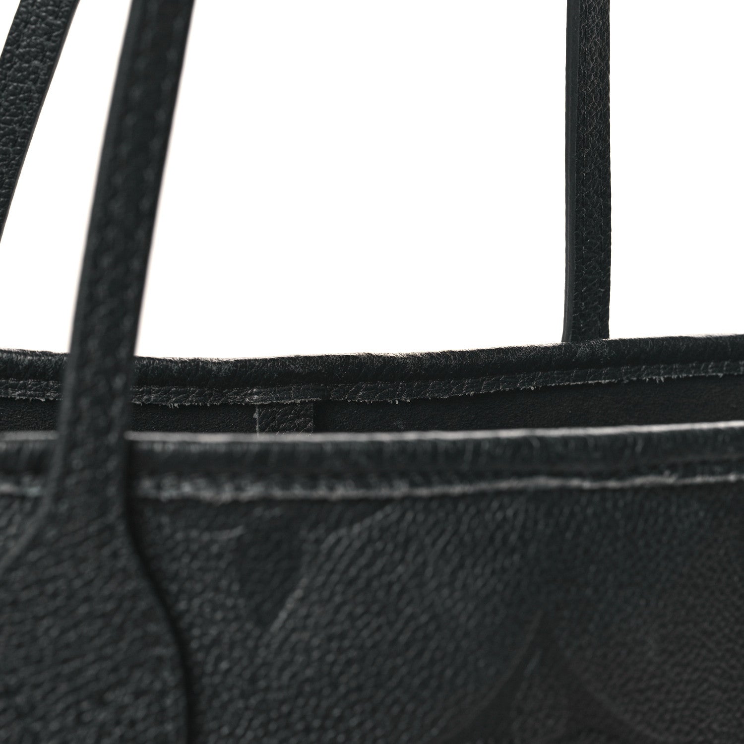 Louis Vuitton Empreinte Monogram Giant Neverfull MM Black 14 of 14