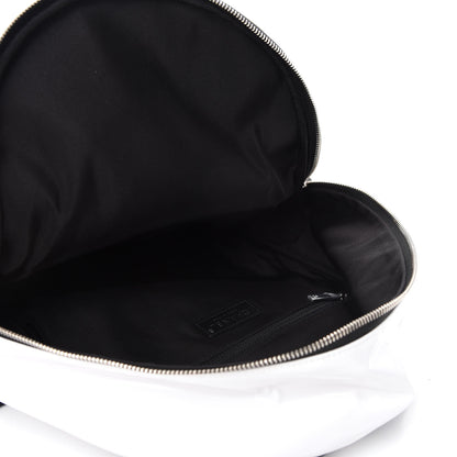 Chanel Vinyl La Pausa Bay Backpack White 5 of 9