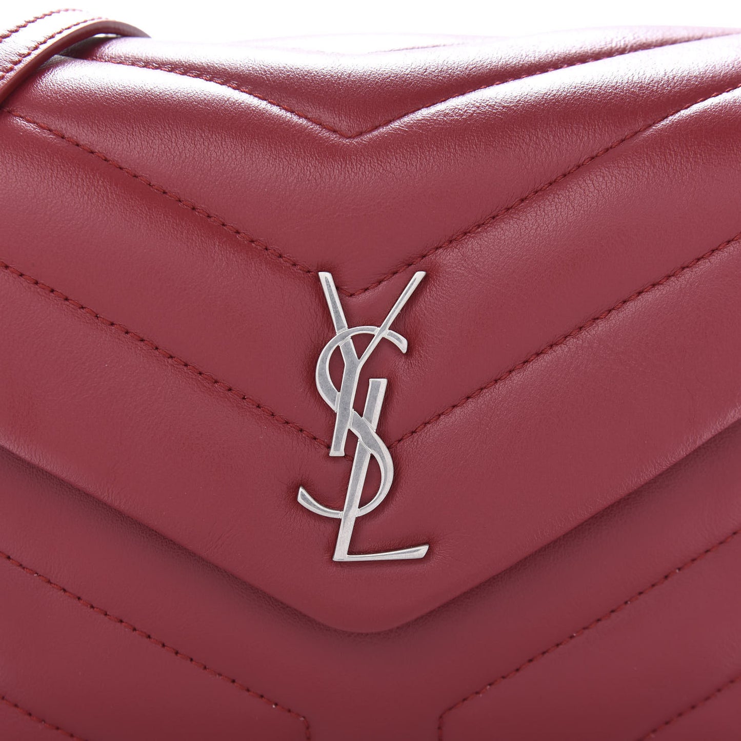 Calfskin Y Quilted Monogram Toy Loulou Crossbody Bag New Lipstick