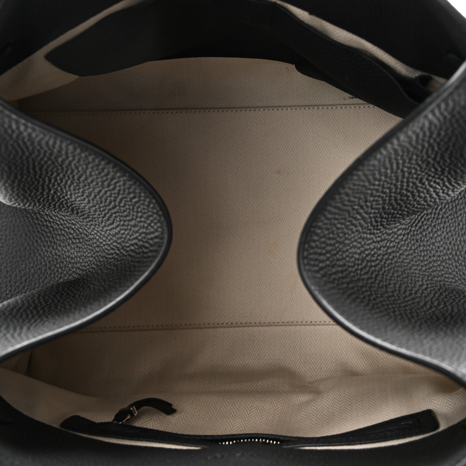 The Row Matte Grained Calfskin Soft Margaux 15 Black 5 of 9