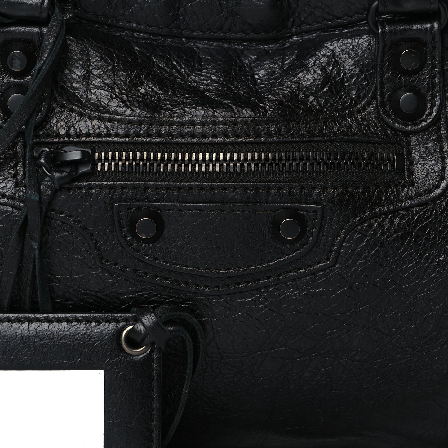 Agneau Arena Classic Black Hardware S City Black