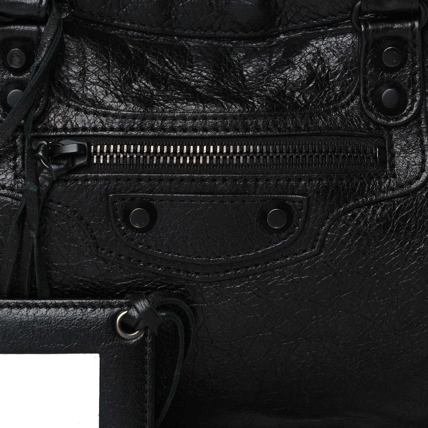 Balenciaga Agneau Arena Classic Black Hardware S City Black 7 of 9