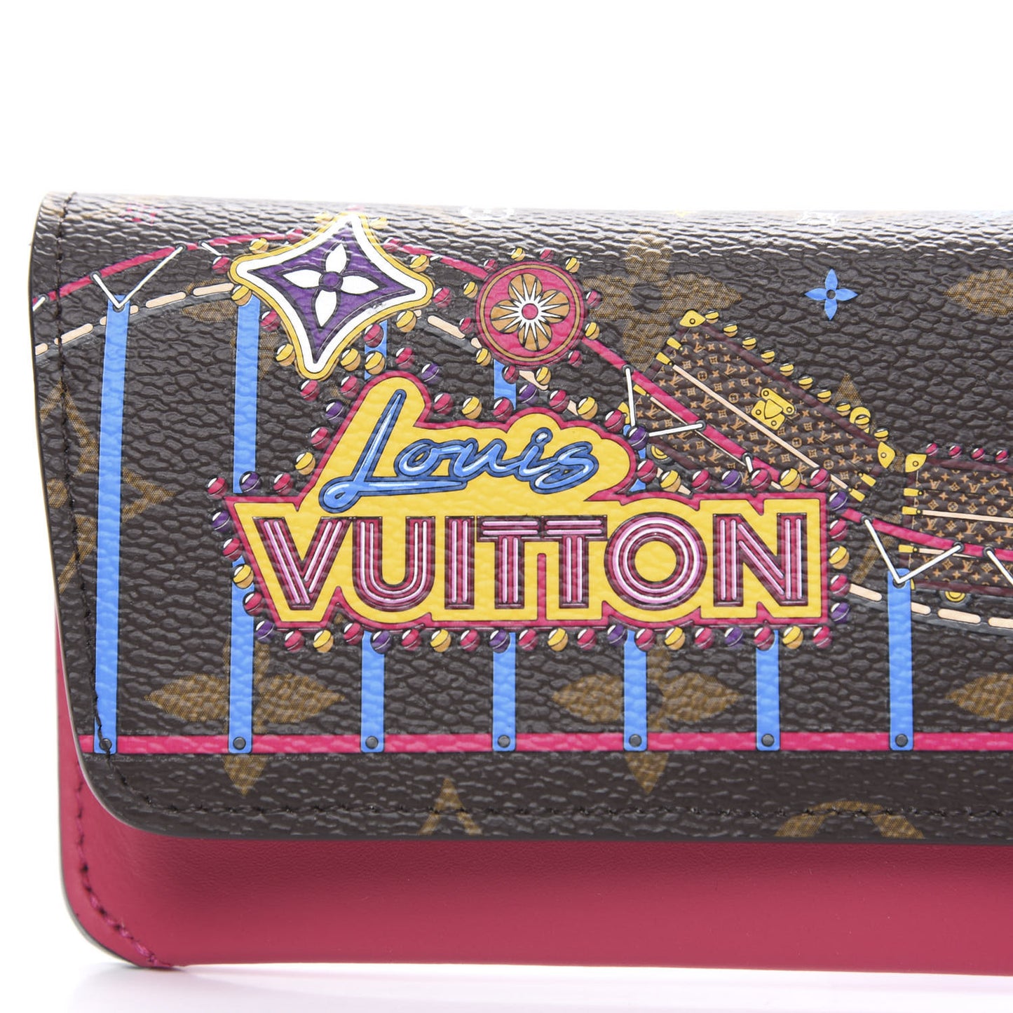 Monogram 2020 Christmas Animation Roller Coaster Woody Glasses Case Pivoine