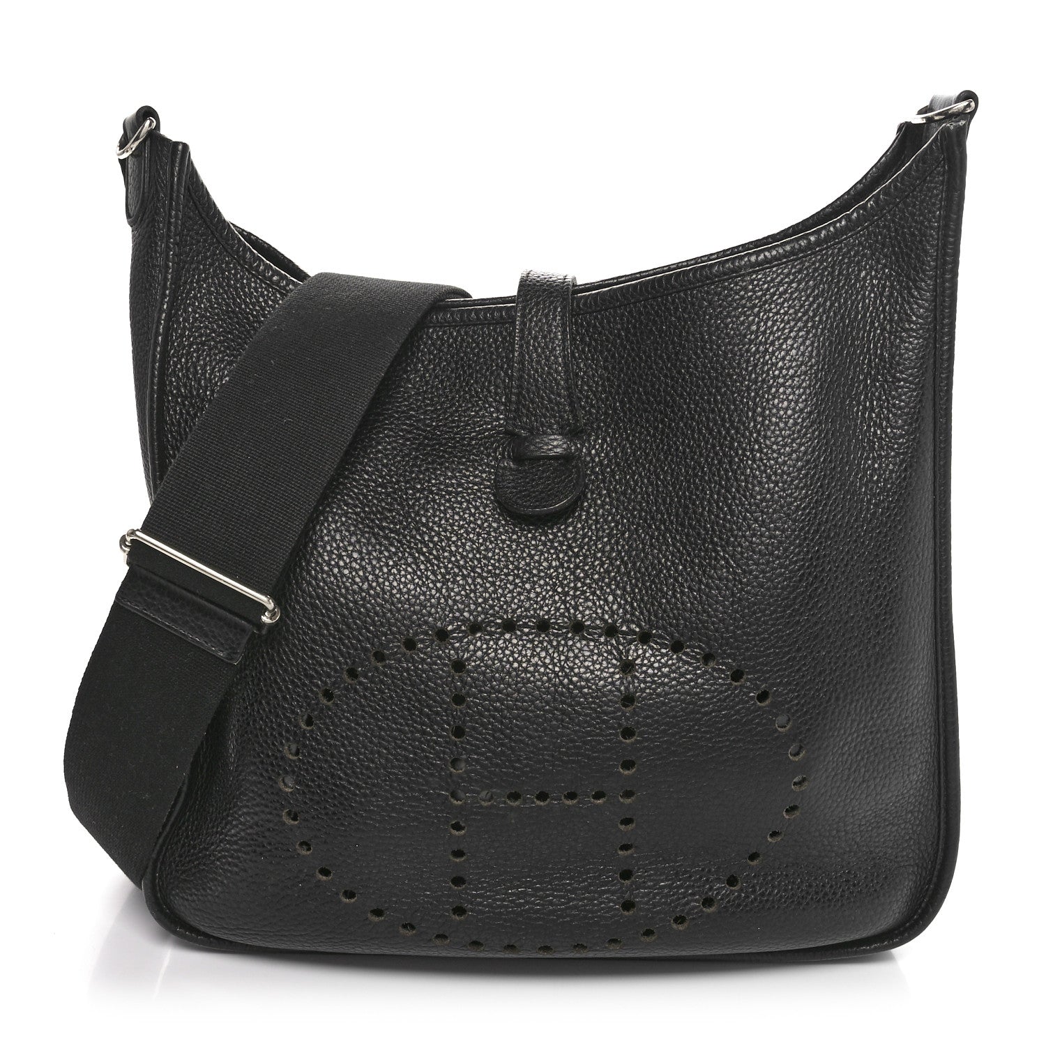 Hermes Taurillon Clemence Evelyne III GM Black 1 of 12