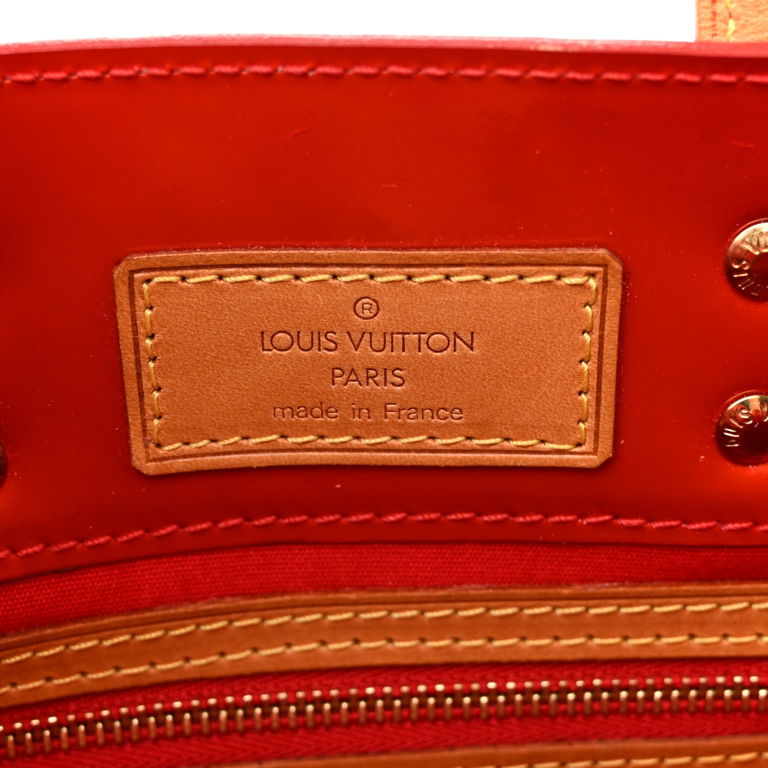 Louis Vuitton Vernis Reade PM Rouge 1786191 – FASHIONPHILE