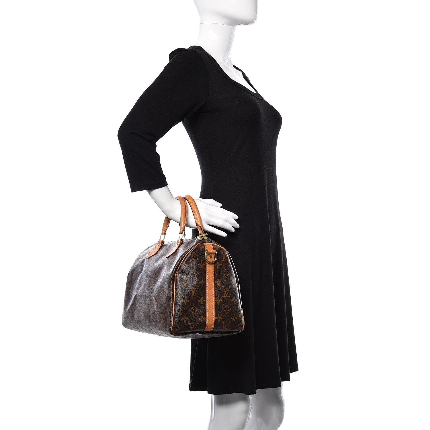 Louis Vuitton Monogram Speedy Bandouliere 30 3 of 19