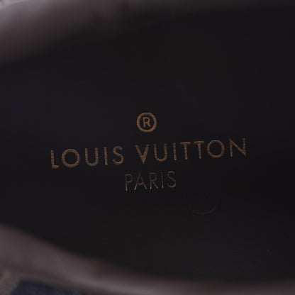 Louis Vuitton Denim Mens Oberkampf Ankle Boots 8 Marine 6 of 12