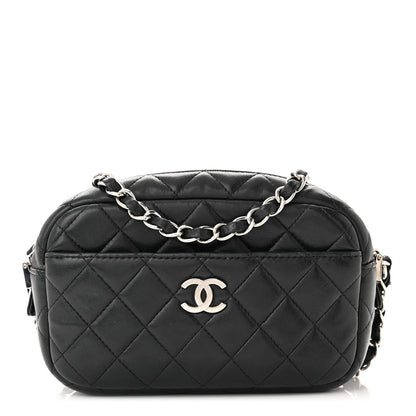 Chanel Lambskin Quilted Small Timeless Camera Case Black 1 of 14