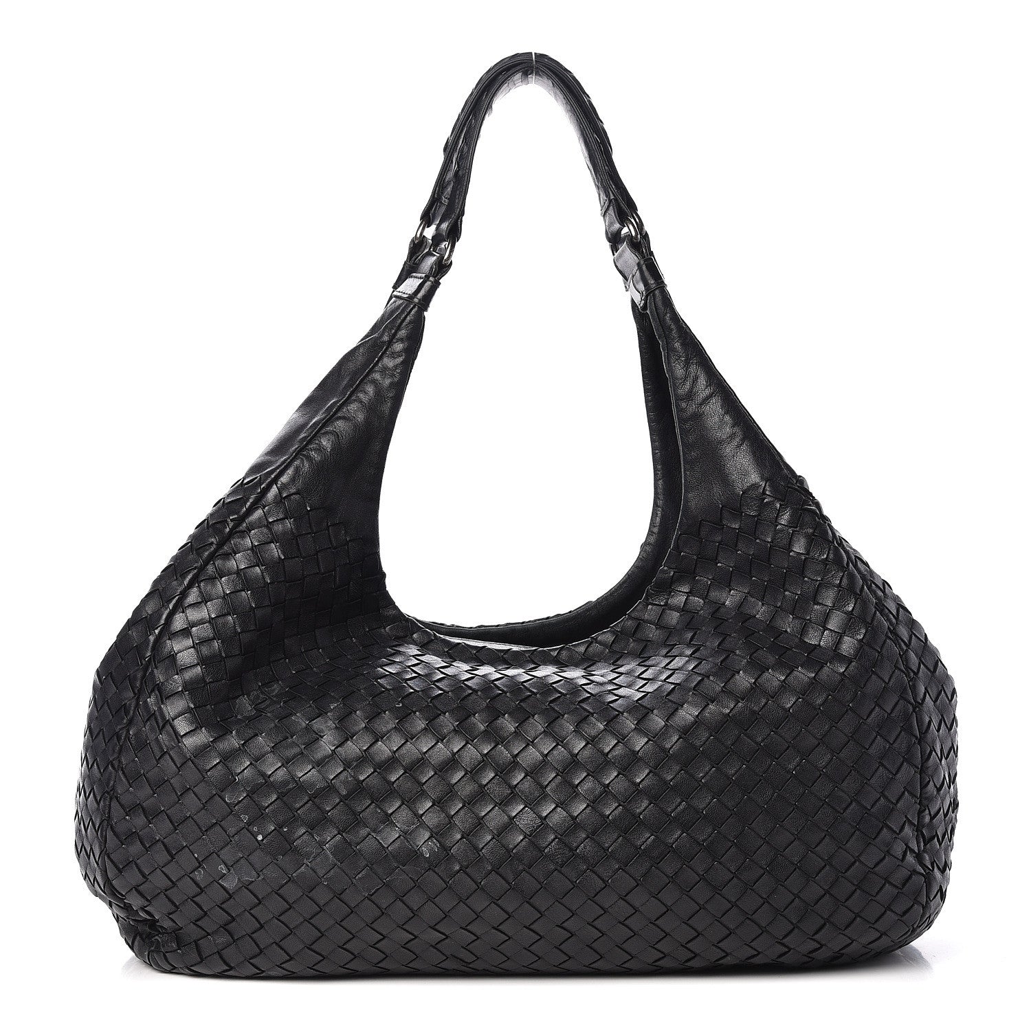 Bottega Veneta Nappa Intrecciato Large Campana Black 1 of 21