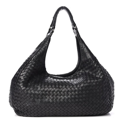 Bottega Veneta Nappa Intrecciato Large Campana Black 1 of 21