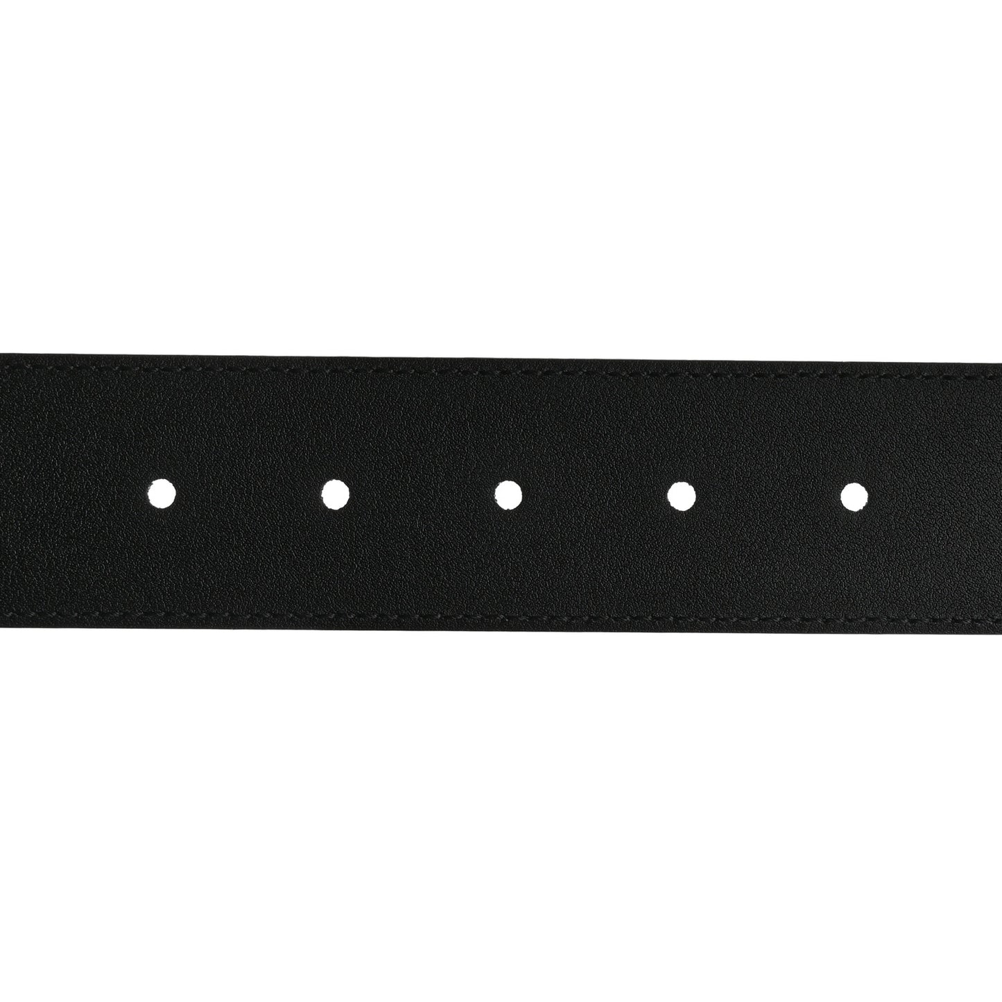 Textured Dollar Calfskin 40mm Belt 85 34 Black