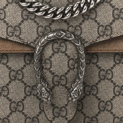 Gucci GG Supreme Monogram Mini Dionysus Shoulder Bag Taupe 8 of 10