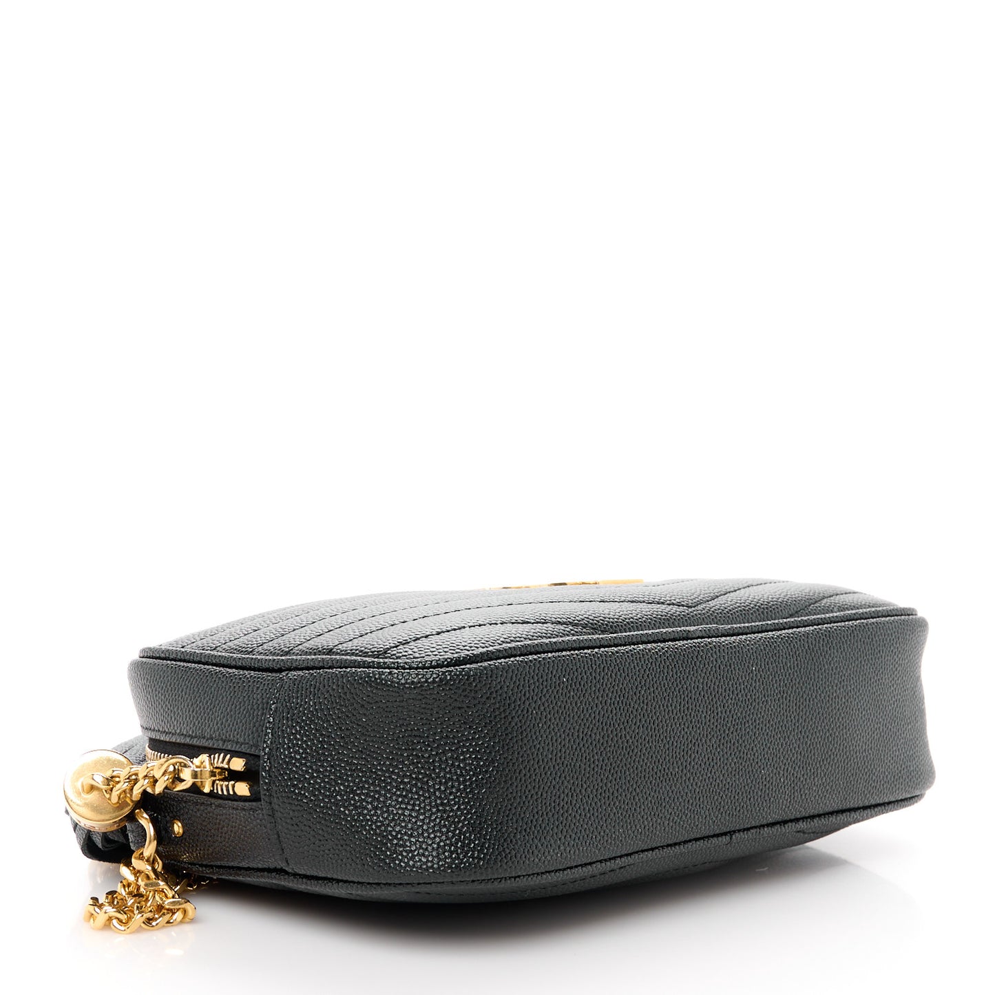 Grain De Poudre Matelasse Monogram Mini Lou Camera Bag Black