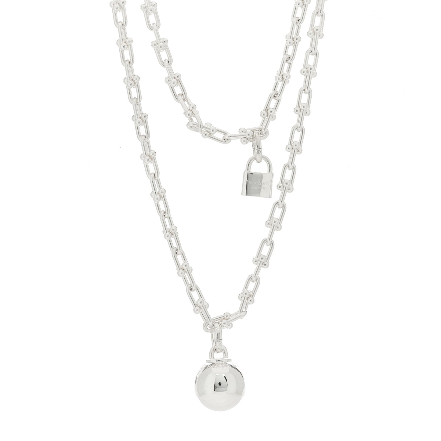 Sterling Silver HardWear Wrap Necklace
