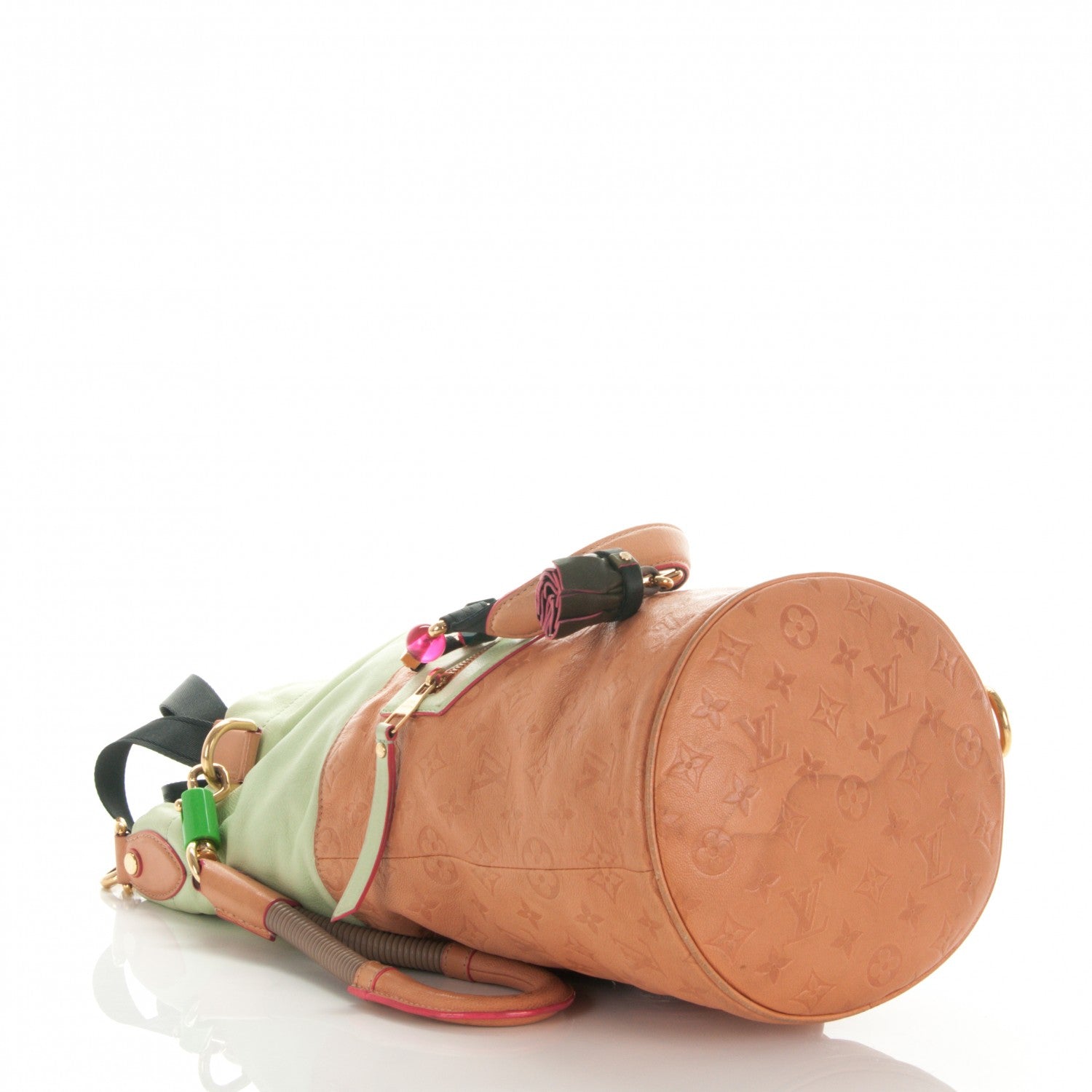 Louis Vuitton Monogram Leather Underground Duffle Bag Rose 4 of 6