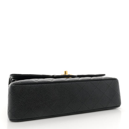 Chanel Caviar Quilted Medium Double Flap Black 4 of 11
