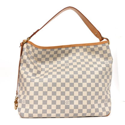 Louis Vuitton Damier Azur Delightful MM Pink 1 of 8