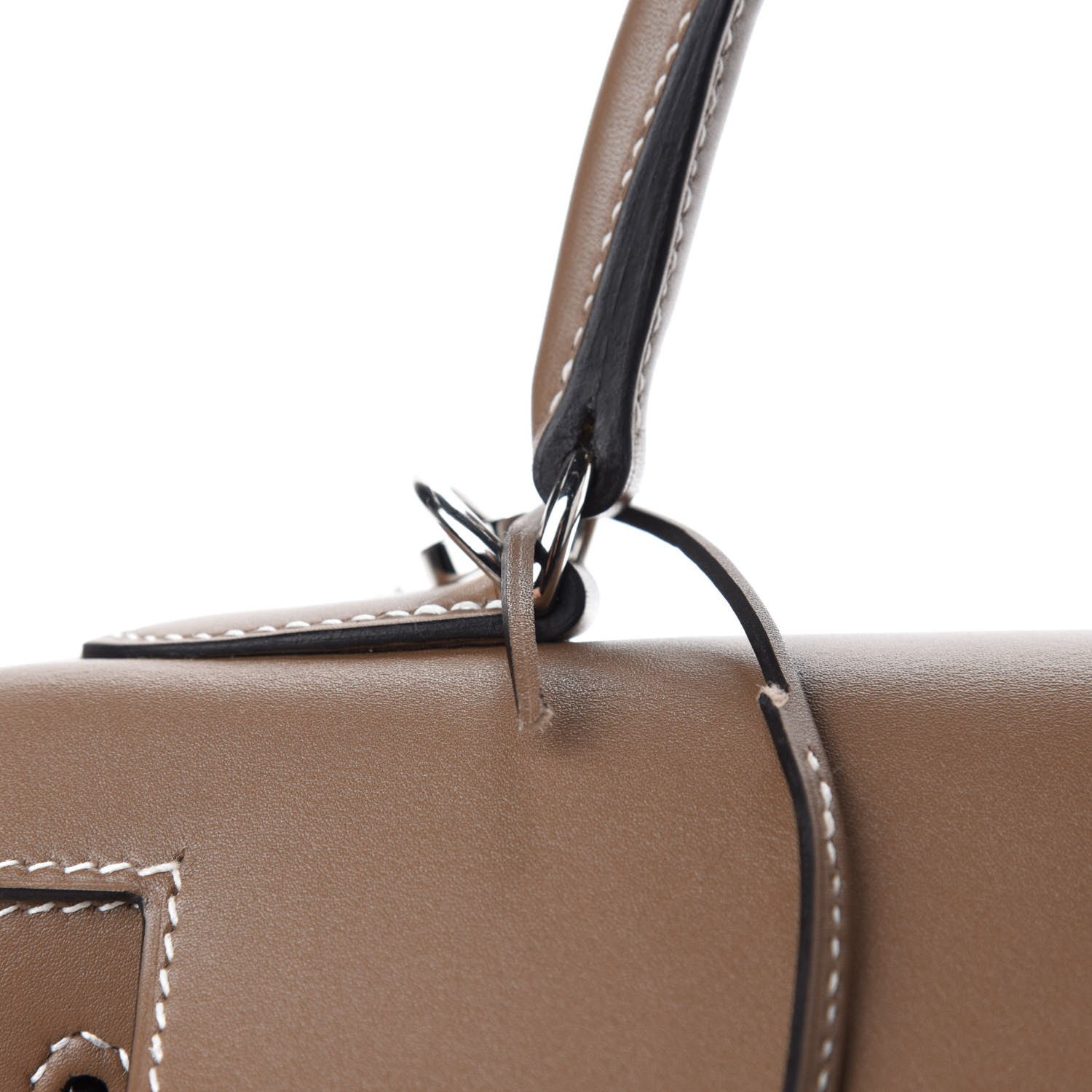 Hermes Tadelakt Kelly Sellier 28 Etoupe 9 of 13