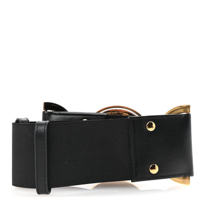 Versace Calfskin Palazzo Medusa '95 Wide Belt XS Black 2 of 3