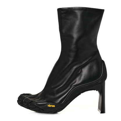 Balenciaga X VIBRAM Calfskin 80mm Toe Booties 39 Black 1 of 9