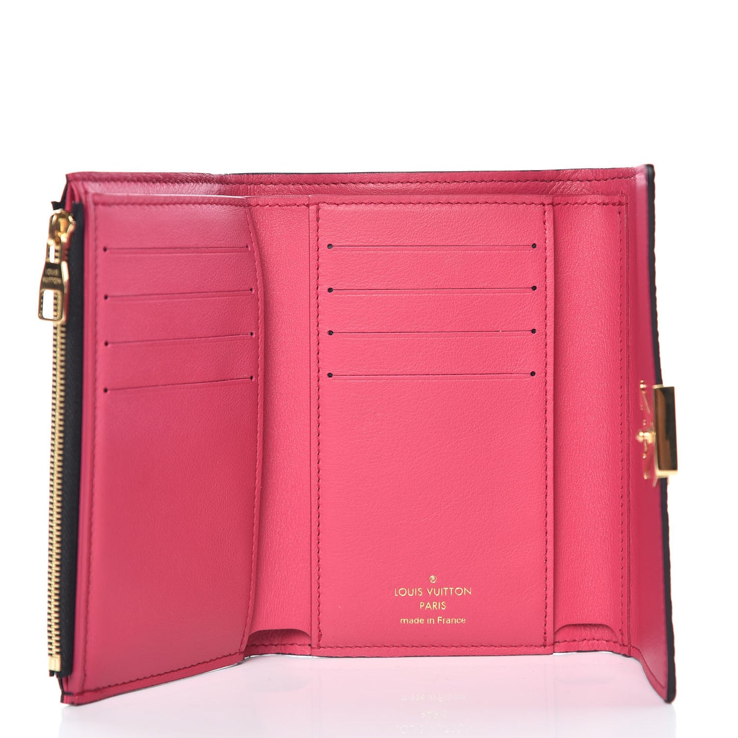 Taurillon Capucines Compact Wallet Black