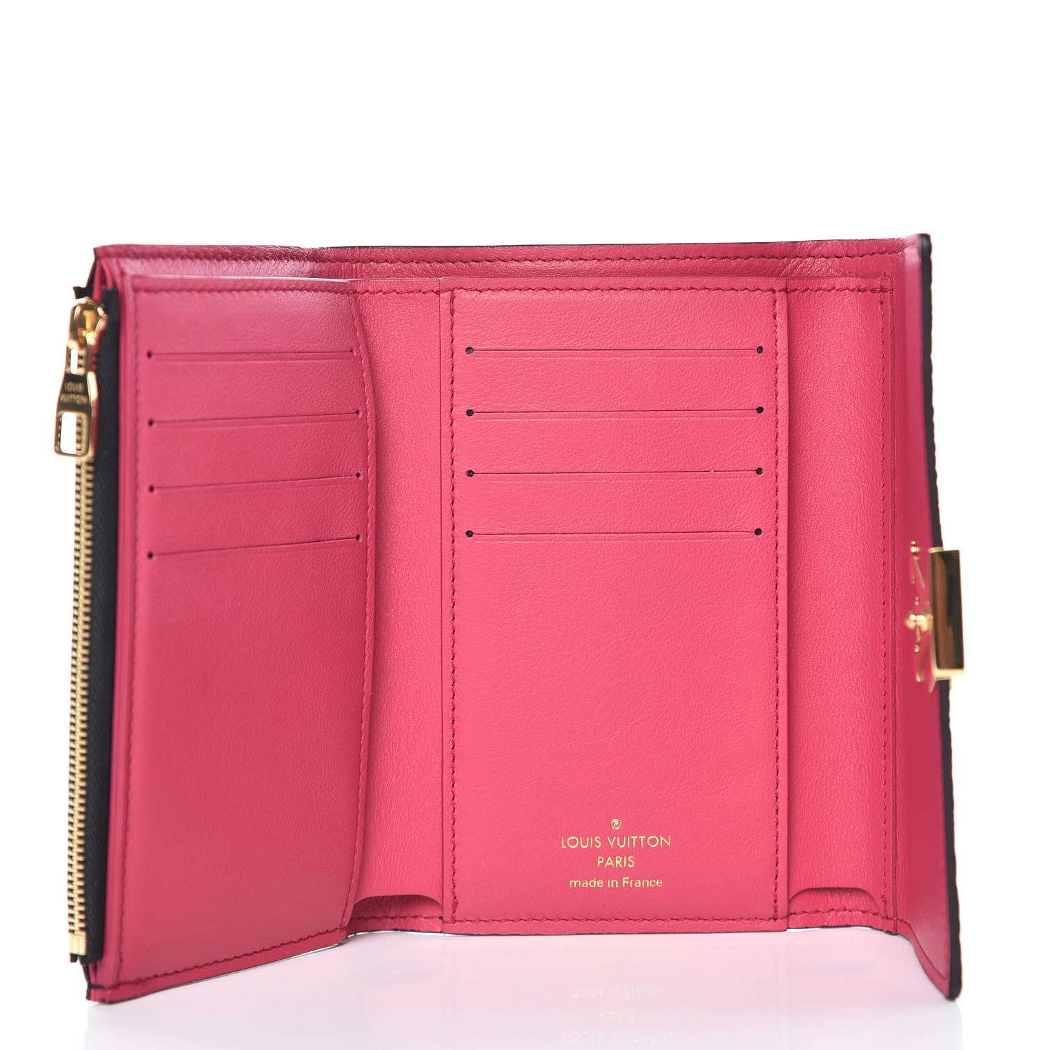 Louis Vuitton Taurillon Capucines Compact Wallet Black 5 of 7