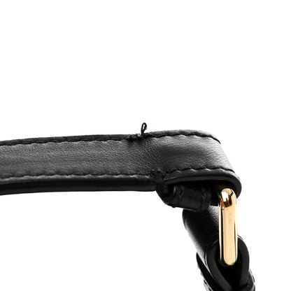 Chanel Lambskin Quilted Waist Bag Fanny Pack Black 12 of 14