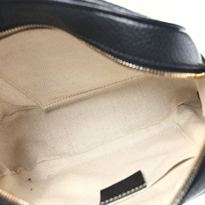 Gucci Pebbled Calfskin Small Soho Disco Bag Black 5 of 10