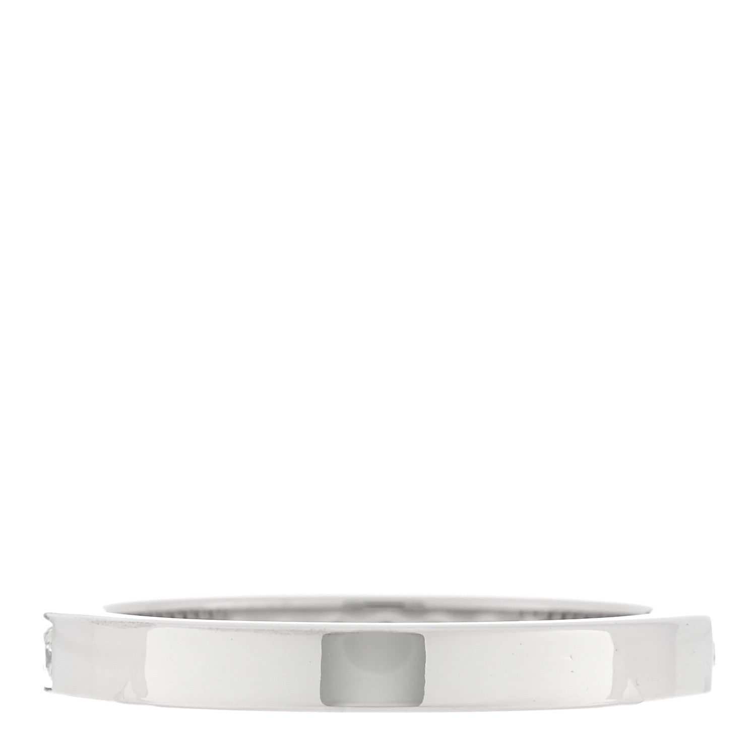 Bulgari Platinum Diamond Dedicata A Venezia Wedding Band Ring 47 4 3 of 5