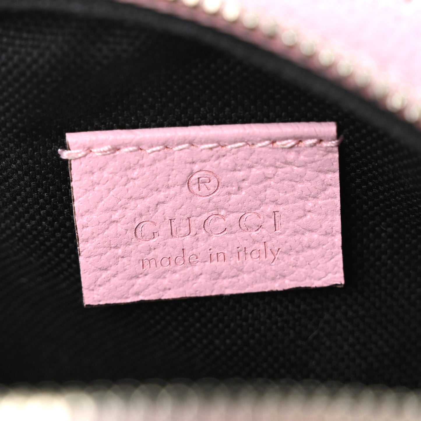 GG Supreme Monogram Psychedelic Round Shoulder Bag Black Multicolor Sugar Pink