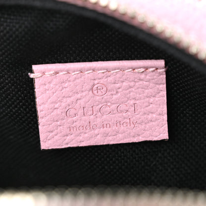Gucci GG Supreme Monogram Psychedelic Round Shoulder Bag Black Multicolor Sugar Pink 6 of 8