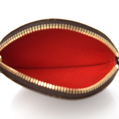 Louis Vuitton Monogram 2017 Christmas Animation Round Coin Purse 13 of 14