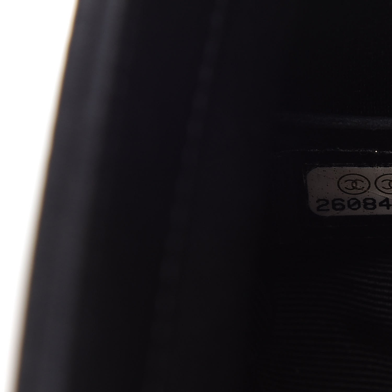 Chanel Calfskin Chevron Quilted Small Boy Flap Black 9 of 9