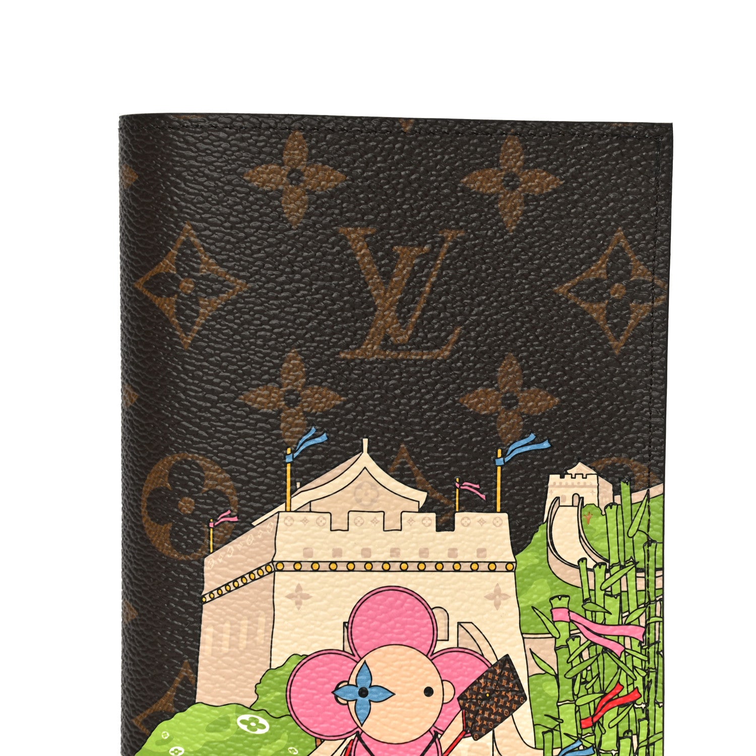 Louis Vuitton Monogram 2021 Christmas Animation China Passport Cover Myosotis Blue 7 of 10