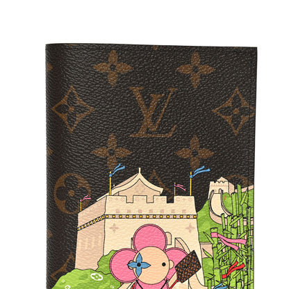 Louis Vuitton Monogram 2021 Christmas Animation China Passport Cover Myosotis Blue 7 of 10