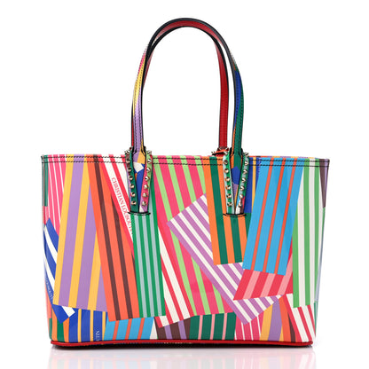 Christian Louboutin Patent Calfskin Small Cabata Tote Multicolor 3 of 10